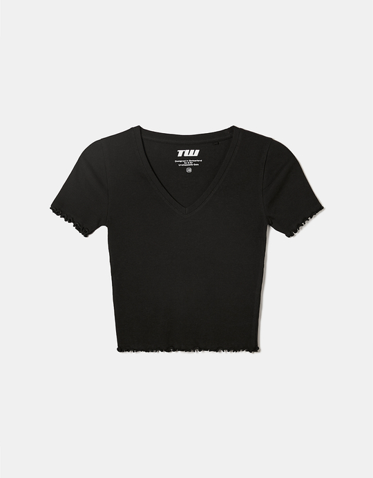 TALLY WEiJL, T-shirt  Court     Gris for Women