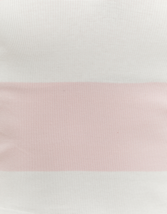 TALLY WEiJL, T-Shirt Rose à Manches Longues for Women