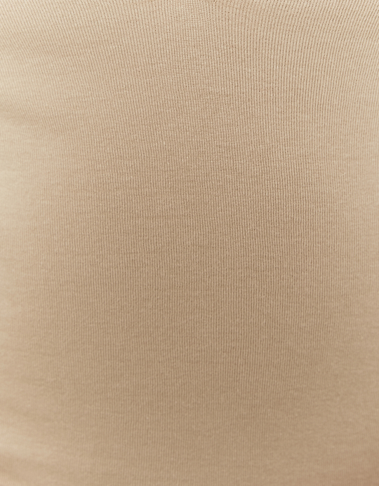 TALLY WEiJL, Beige Basic T-Shirt for Women