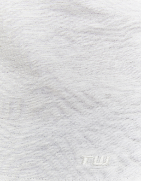 TALLY WEiJL, T-Shirt Grigia basica for Women