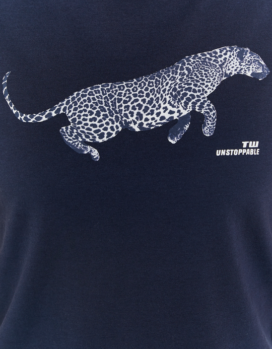 TALLY WEiJL, T-Shirt Μπλε for Women