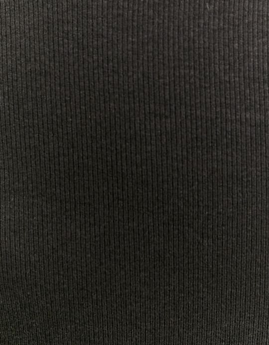 TALLY WEiJL, Black Basic T-Shirt with Buttons for Women