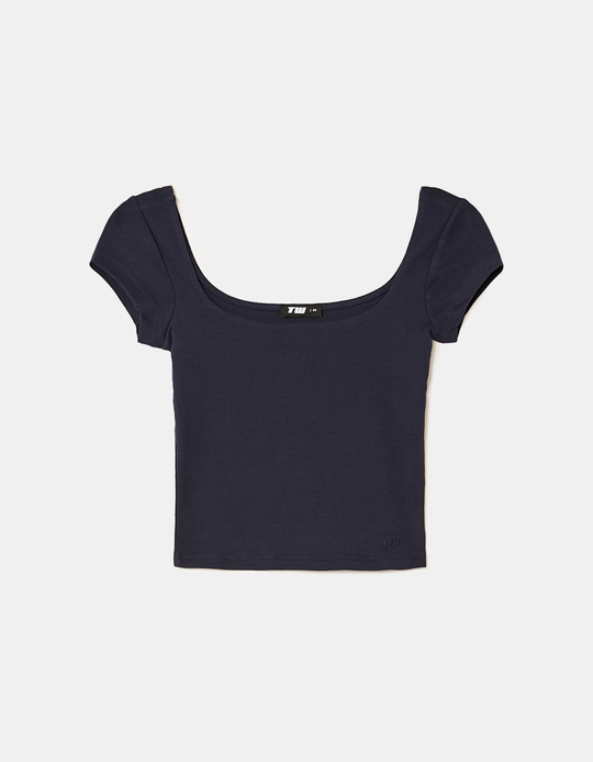 TALLY WEiJL, Square Neck T-shirt for Women