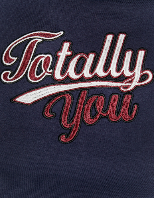 TALLY WEiJL, Blue Embroidered T Shirt for Women