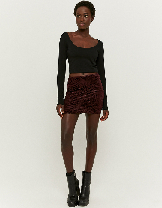 TALLY WEiJL, Schwarzes Cropped Basic T-Shirt for Women