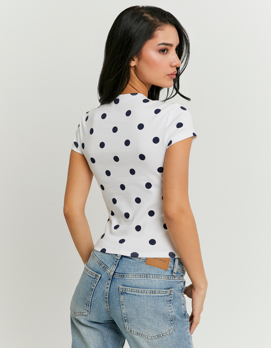 TALLY WEiJL, Weißes Print-T-Shirt for Women