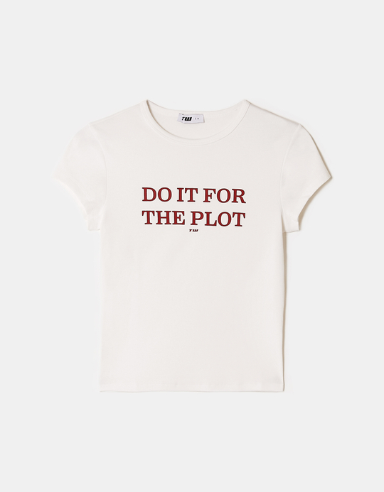 TALLY WEiJL, T-Shirt Imprimé Blanc for Women