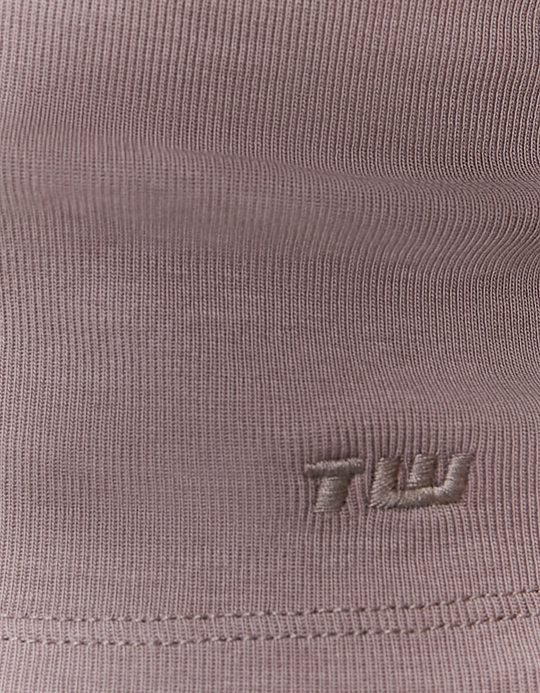 TALLY WEiJL, Grey Basic T-shirt for Women