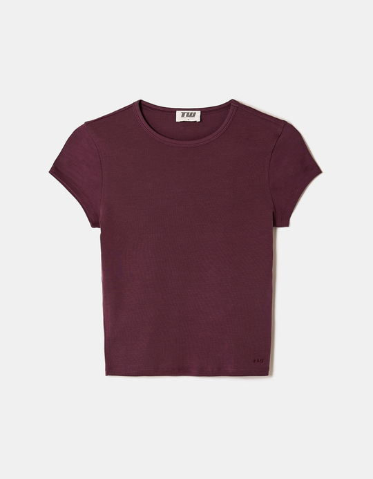 TALLY WEiJL, T-shirt Basic Viola for Women