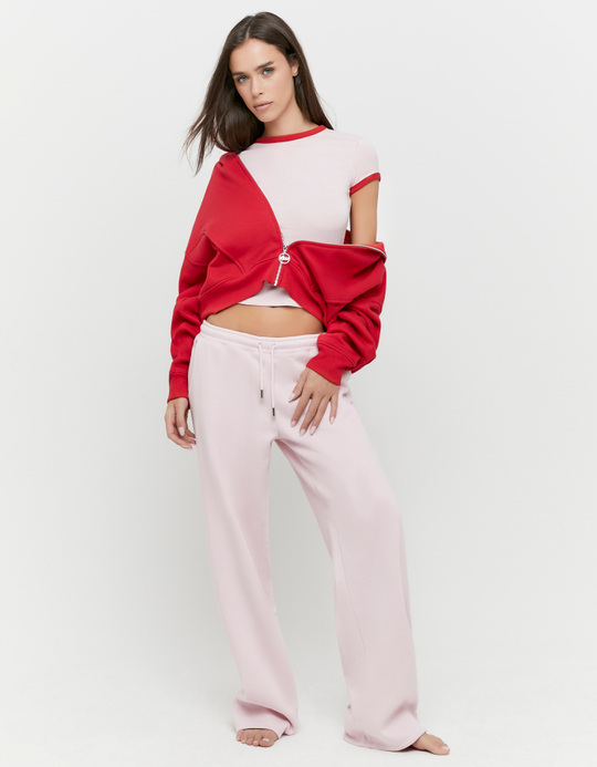 TALLY WEiJL, Rosa Basic T-Shirt for Women