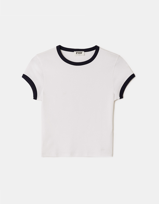 TALLY WEiJL, T-Shirt Basic Bianca for Women
