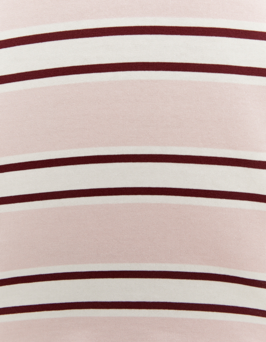 TALLY WEiJL, Pink gestreiftes Langarm-T-Shirt for Women