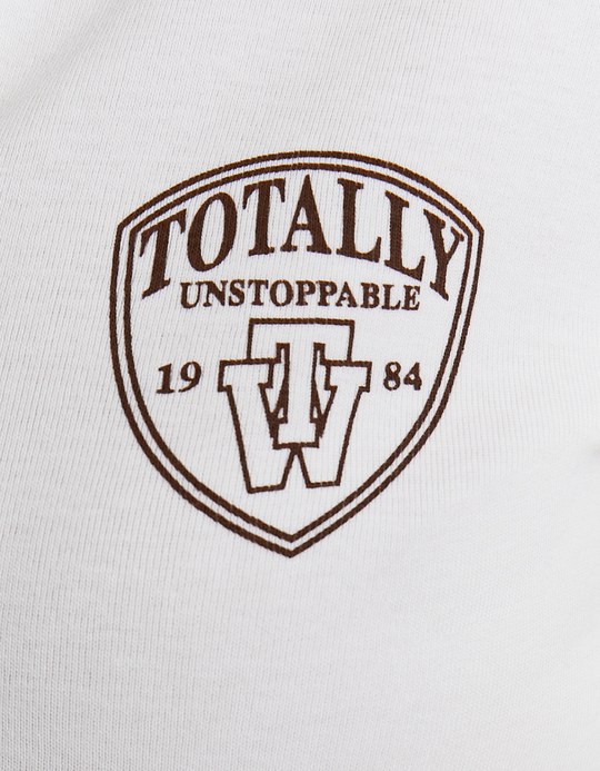 TALLY WEiJL, White Printed Polo T-shirt for Women
