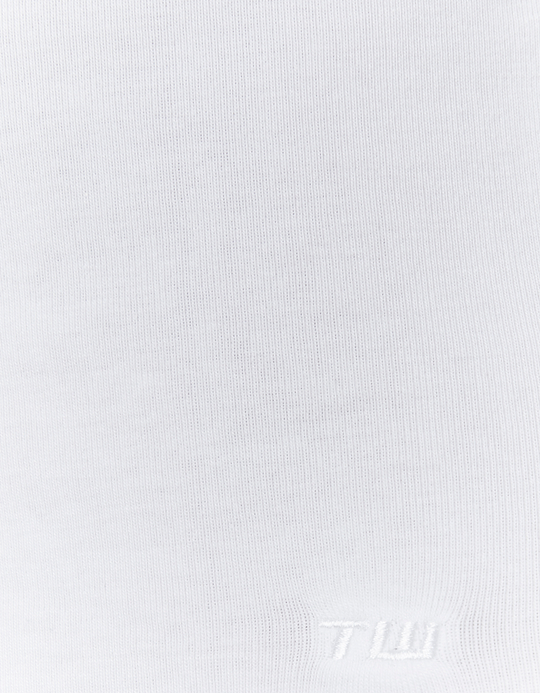 TALLY WEiJL, White Long Sleeve Top for Women