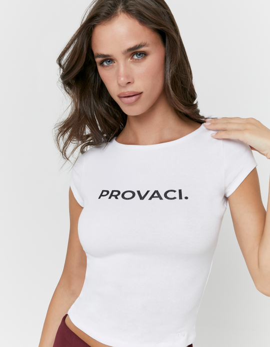 TALLY WEiJL, Weißes Print T-Shirt for Women