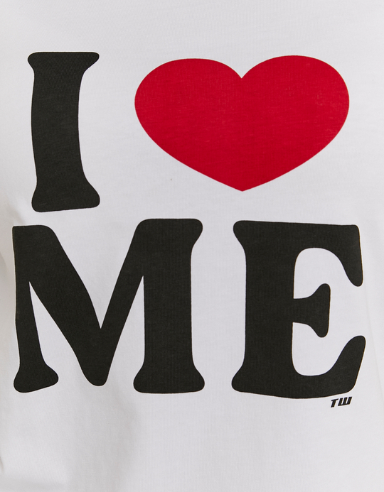 TALLY WEiJL, Weißes Print-T-Shirt for Women