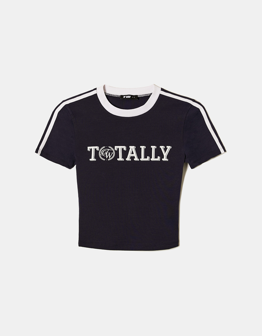 TALLY WEiJL, T-shirt Μπλε με στάμπα for Women