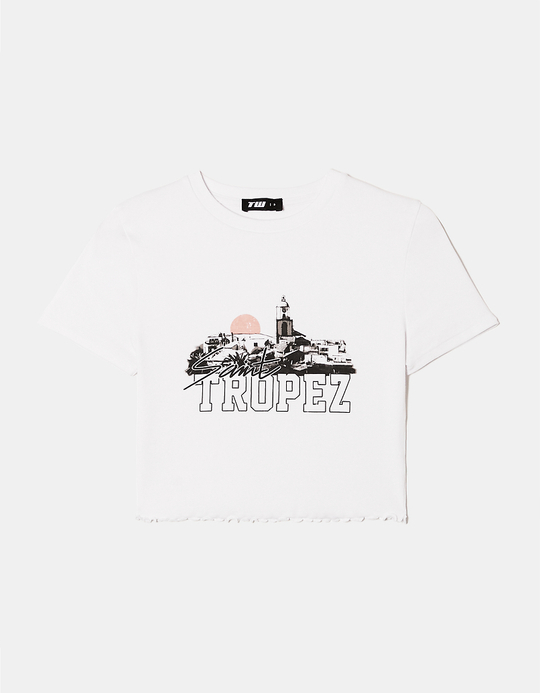 TALLY WEiJL, T-shirt Printed Λευκό for Women