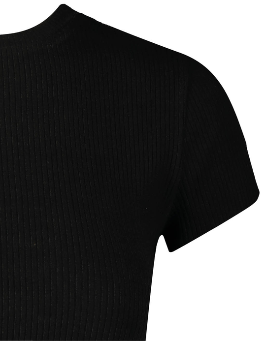 TALLY WEiJL, Maglietta a Maniche Corte Nera for Women