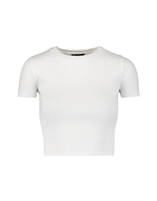 TALLY WEiJL, Weißes kurzes T-Shirt for Women