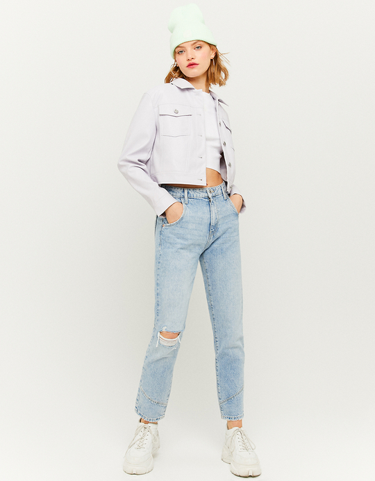 TALLY WEiJL, Weißes kurzes T-Shirt for Women