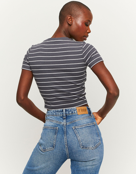TALLY WEiJL, T-shirt court rayé for Women