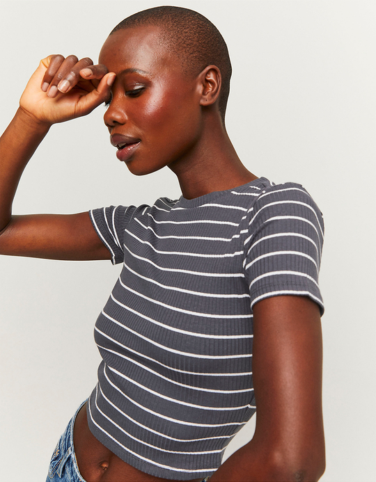 TALLY WEiJL, T-shirt court rayé for Women