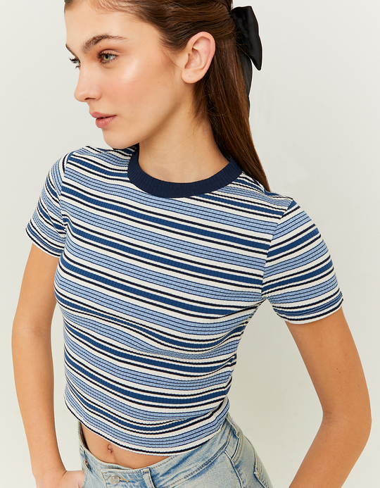 TALLY WEiJL, T-shirt court à rayures for Women
