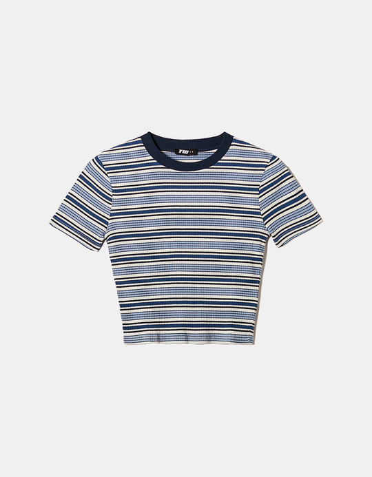 TALLY WEiJL, T-shirt court à rayures for Women