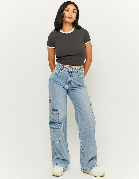 TALLY WEiJL, Graues T-Shirt for Women