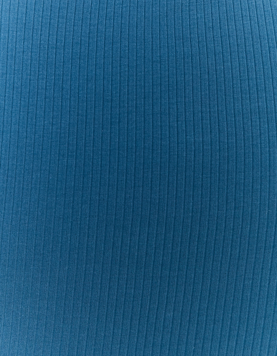 TALLY WEiJL, Blue Basic Regular Fit T-shirt for Women