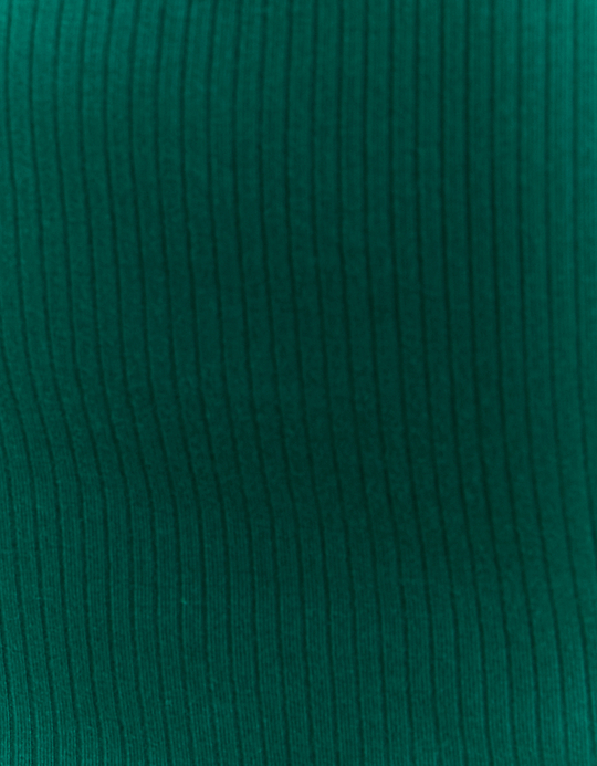 TALLY WEiJL, Grünes Basic Regular Fit T-Shirt for Women