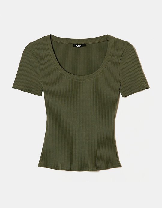 TALLY WEiJL, Basic Regular Fit T-shirt for Women