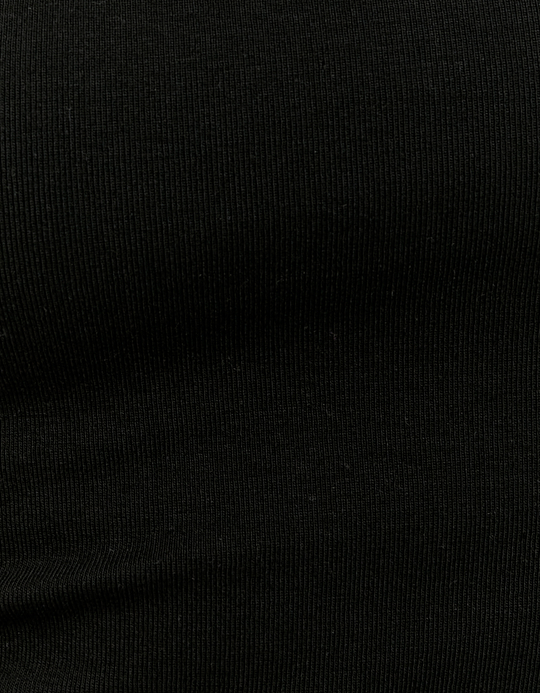 TALLY WEiJL, Black Basic T-shirt for Women