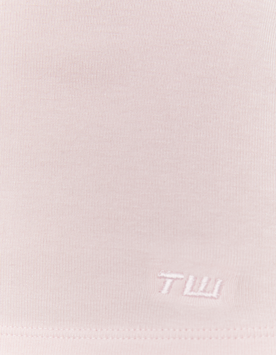 TALLY WEiJL, T-Shirt Basique Rose for Women