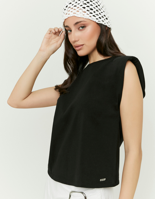 TALLY WEiJL, T-Shirt Noir for Women