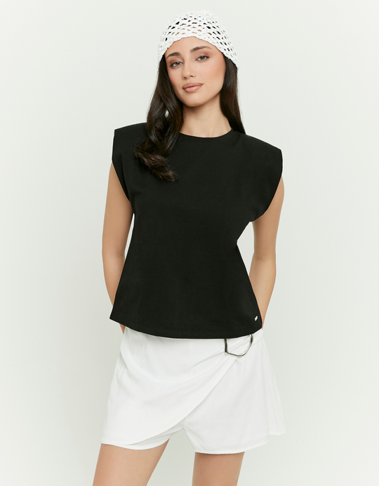TALLY WEiJL, T-Shirt Noir for Women