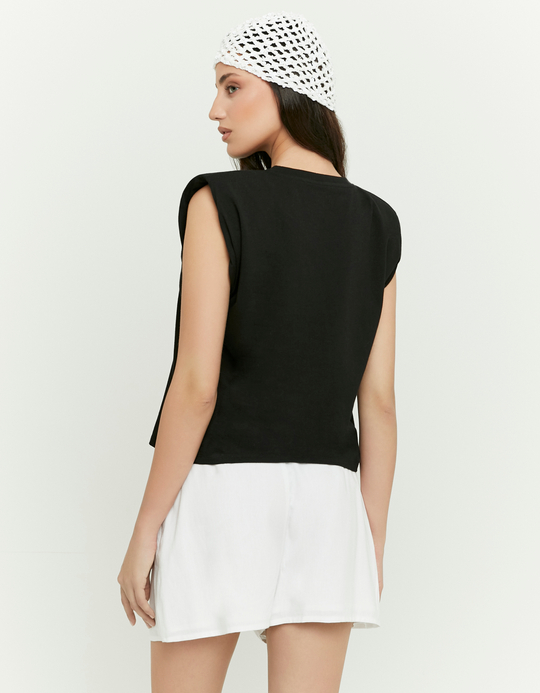 TALLY WEiJL, T-Shirt Noir for Women