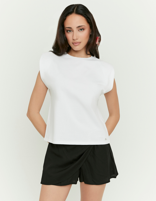 TALLY WEiJL, T-Shirt Blanc for Women