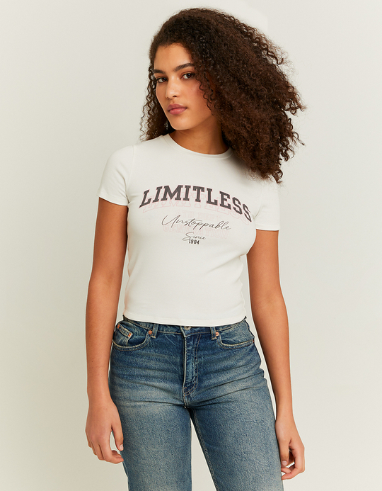 TALLY WEiJL, T-shirt imprimé blanc for Women