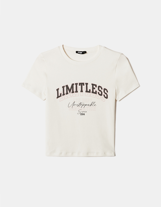 TALLY WEiJL, T-shirt imprimé blanc for Women