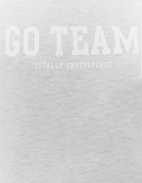 TALLY WEiJL, Grey Printed T-Shirt for Women