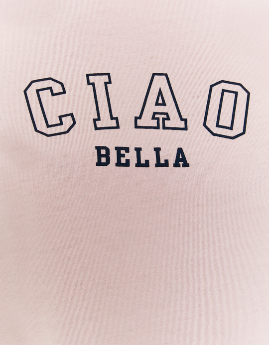 TALLY WEiJL, Pink Printed T‑shirt for Women