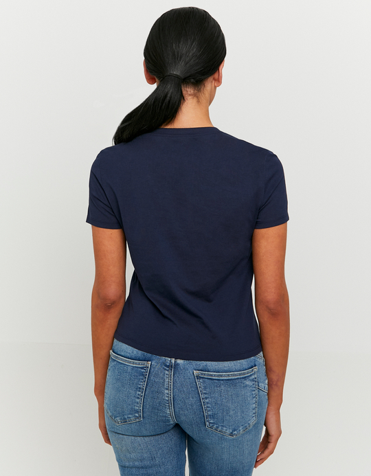 TALLY WEiJL, T-shirt basic blu for Women