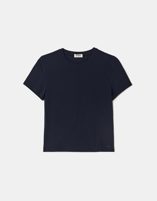 TALLY WEiJL, T-shirt basic blu for Women