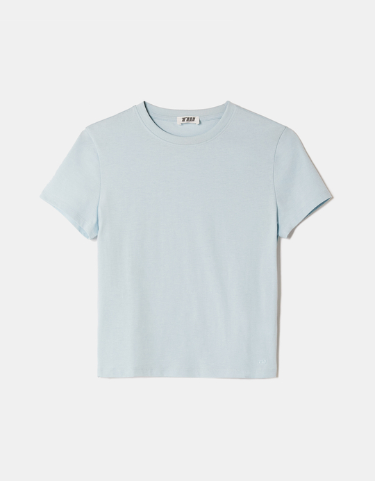 TALLY WEiJL, Blue Basic T-shirt for Women