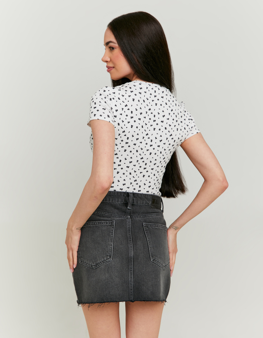 TALLY WEiJL, T-shirt Basic Floral for Women