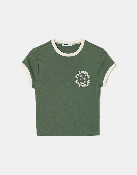 TALLY WEiJL, T-shirt Πράσινο for Women