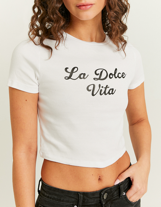 TALLY WEiJL, T-shirt Printed Μαύρο for Women