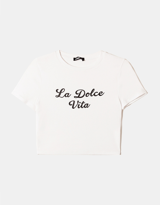 TALLY WEiJL, T-shirt Printed Μαύρο for Women